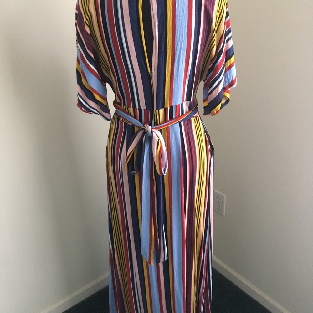 Harper Multicolored Striped Maxi Dress - Picture 3 of 6